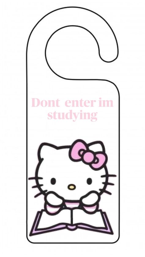 Don't Enter My Room Sign, Diy Hello Kitty, Graffiti Lettering Alphabet, File Decoration Ideas, Don't Disturb Sign, Hello Kitty Colouring Pages, Hello Kitty Crafts, Easy Love Drawings, Bf Gifts