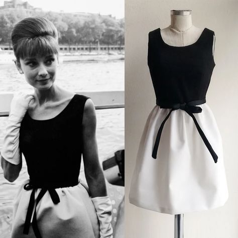 Audrey Hepburn Dress, Hepburn Dress, 60s Cocktail Dress, Audrey Hepburn Inspired, 1950s Cocktail Dress, 1960s Dresses, 1960 Dress, Hollywood Dress, Audrey Hepburn Style