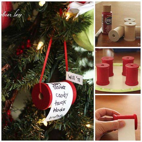 Christmas Wish List Ornaments - http://diyideas4home.com/2013/11/christmas-wish-list-ornaments/ Homemade Christmas Tree, Ornament Craft, Diy Christmas Decorations, Ornament Ideas, Christmas Ornaments Homemade, Salt Dough, Cards Ideas, Christmas Ornament Crafts, Handmade Christmas Ornaments