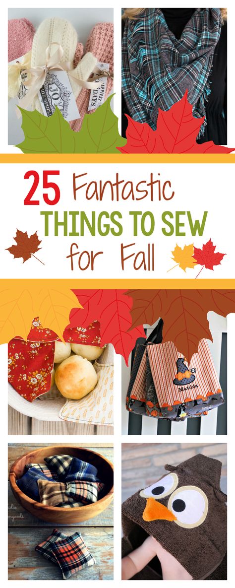 Fall Sewing Inspiration Sewing Classes For Beginners, Things To Sew, Fall Sewing Projects, Fall Sewing, Sewing To Sell, Beginner Sewing Projects Easy, Sewing Lessons, Thanksgiving Crafts, Sewing Projects For Beginners