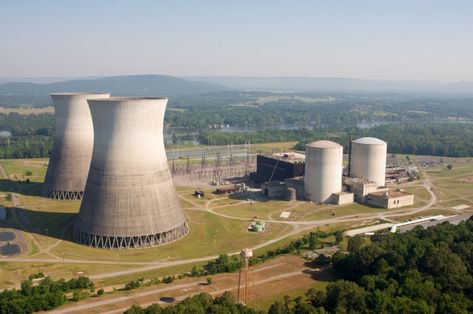 Tennessee Valley Authority, Nuclear Plant, Cooling Tower, Abandoned Ships, Nuclear Energy, Nuclear Power Plant, Nuclear Power, Plant Sale, Power Plant