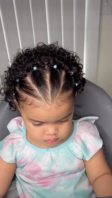 Baby Hair Dos, Mixed Baby Hairstyles, Black Baby Hairstyles, Curly Hair Baby, 2023 Products, Baby Girl Hairstyles Curly, Daughter Hairstyles, Cute Toddler Hairstyles, Peinados Hair Styles