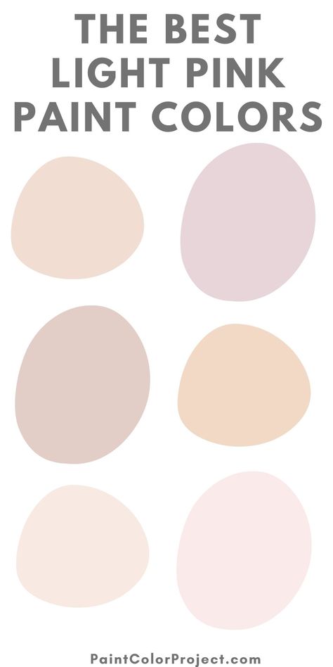 the best light pink paint colors for every home Light Pink Behr Paint, Light Pink Paint Colors, Pink Bathroom Paint, Best Pink Paint, Pink Paint Color, Light Pink Paint, Pink Macaroons, Victorian Exterior, Pink Paint Colors