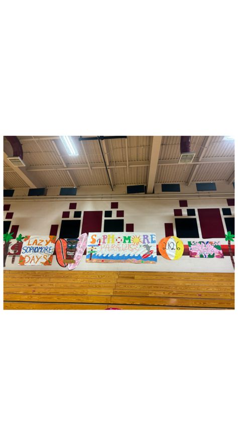 Beach rally section Sophomore Posters, High School Posters, School Spirit Posters, Class Poster, Pep Rally, School Bulletin Boards, School Related, School Posters, Poster Ideas