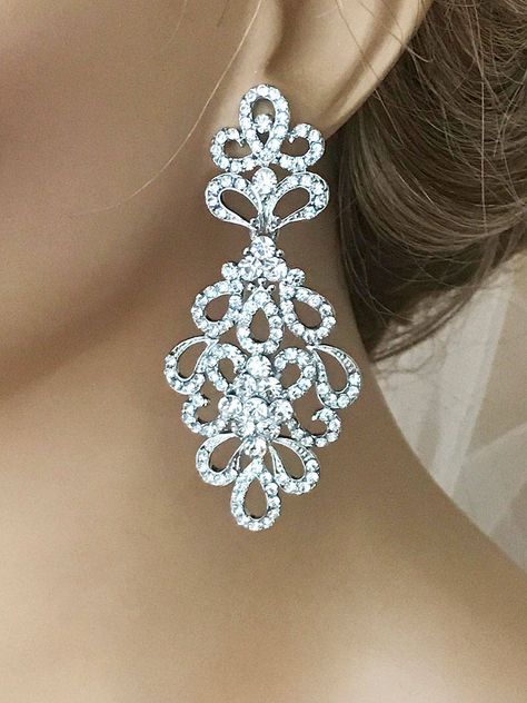 Prom Jewelry Earrings, Bridal Chandelier Earrings, Victorian Drop Earrings, Earrings Prom, Bridal Earrings Chandelier, Vintage Inspired Earrings, Crystal Chandelier Earrings, Africa Dress, Prom Earrings