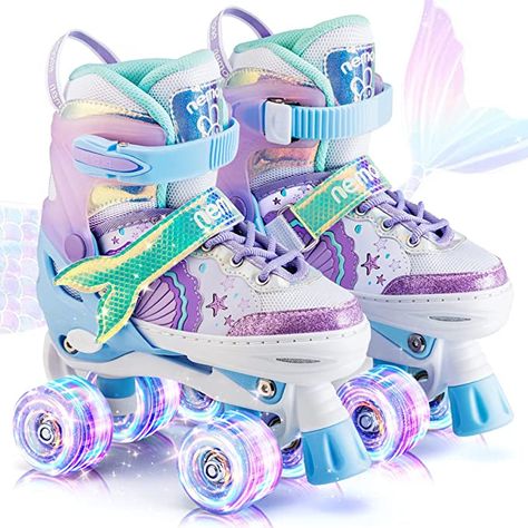 Light Up Roller Skates, Skate 4, Kids Roller Skates, Kids Skates, Roller Skate Shoes, Desain Quilling, Inline Skating, Roller Skate, Adjustable Lighting