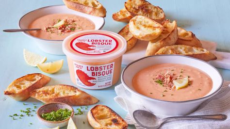 Lobster Soup, Lobster Bisque, Pasta Dish, Trader Joe's, Trader Joes, Pasta Dishes, Vegetarian Recipes, The Secret, To Create