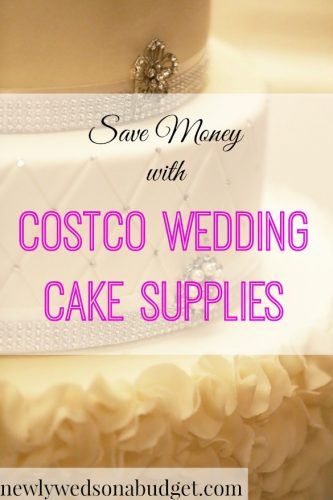 Costco Wedding Cake, Costco Wedding Cakes, Costco Wedding, Costco Cake, Frugal Wedding, Wedding Planning On A Budget, Wedding Gift Ideas, Cake Supplies, Saving A Marriage