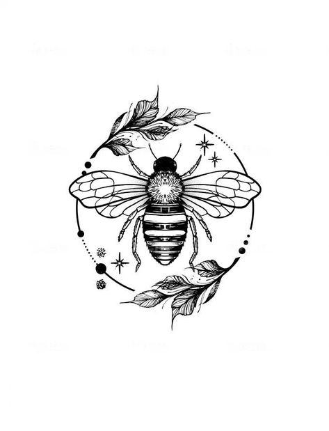 Bumblebee Hand Tattoo, Bumblebee Tattoo Ideas, Witchy Bee Tattoo, Bumblebee Tattoos, Floral Bee Tattoo, Bumblebee Tattoo, Bumblebee Drawing, Arm Cover Up Tattoos, Small Bee Tattoo