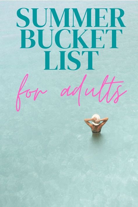 Summer Holiday Activities, Spring Bucket List, Kids Summer Bucket List, Ultimate Summer Bucket List, Hobbies For Adults, Summer To Do List, Summer Challenge, Vacation Activities, What To Do When Bored