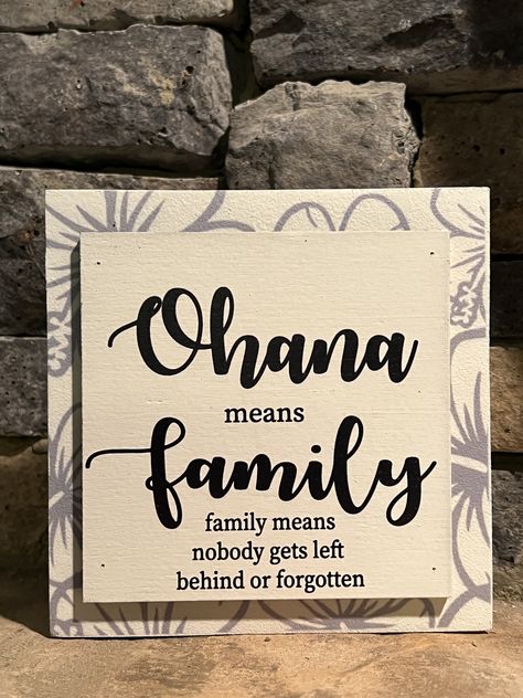 Excited to share this item from my #etsy shop: Family Sign, Ohana Sign, Desk Decor, Hawaiian Sign, Mini Sign, Shelf Decor, Sign, Family Mini Sign, House Warming Gift, Ohana Means Family #deskdecor #minisign Ohana Sign, 20th Anniversary Gifts, Pure White Background, 10th Anniversary Gifts, 50th Anniversary Gifts, Ohana Means Family, Family Sign, Cute Desk, Anniversary Gifts For Husband