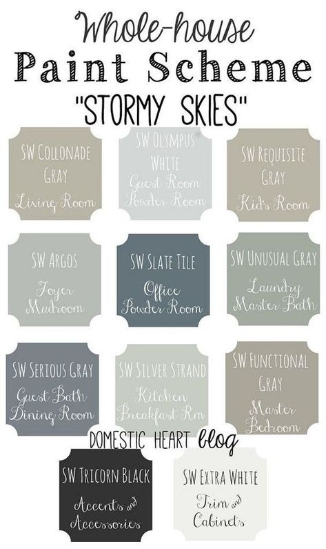 Best Neutral Paint Colors, Benjamin Moore Gray, Gray Exterior, House Paint Interior, Farmhouse Paint Colors, Neutral Paint Color, House Color Palettes, Revere Pewter, Farmhouse Paint