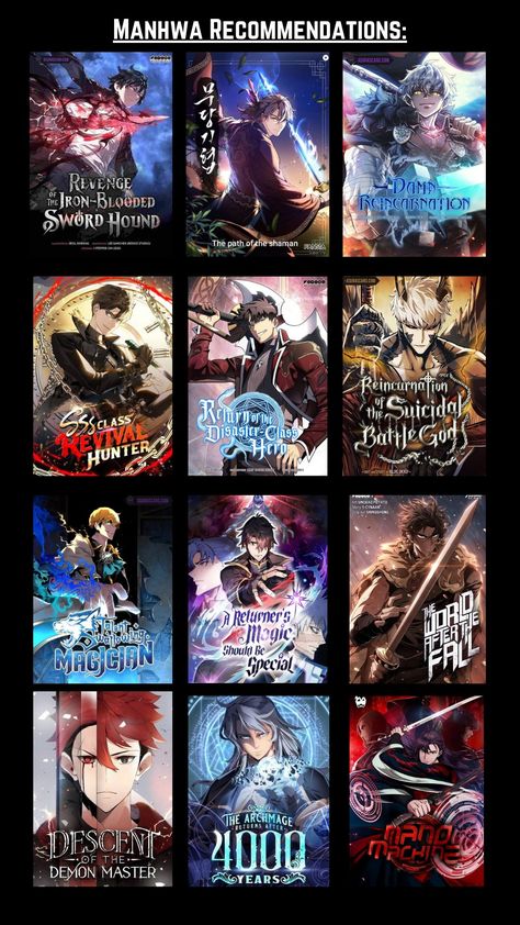 Genre: Action, Fantasy.....etc Action Fantasy Manhwa, Best Manhwa Action, Fantasy Animes To Watch, Fantasy Manhwa Recommendations, Best Manhwa To Read, Action Manhwa Recommendations, Manhwa Martial Arts, Action Anime Recommendations, Novel Recommendation