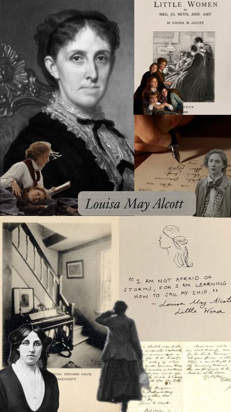 Louisa May Alcott Louisa May Alcott Aesthetic, Imagenes Aesthetic, Writer Memes, Beautiful Words In English, Female Poets, Story Poems, Book Recommendation, Grad Caps, Women Ideas