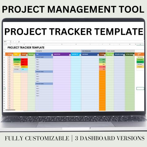 project tracker  template project management excel spreadsheet project planner project template project task tracker project planner excel Excel Templates Project Management, Trello Templates, Project Management Dashboard, Business Tracker, Gantt Chart Templates, Project Charter, Project Management Templates, To Do Planner, Gantt Chart