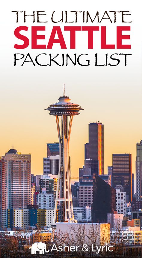 Packing For Seattle, Seattle Packing List, What To Wear In Seattle, Winter Vacation Packing, Packing List Spring, Winter Vacation Packing List, Paul Reiser, Seattle Winter, Summer In Seattle