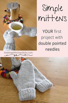 Mittens Knitting Pattern, Mittens Knitting, Knitted Mittens Pattern, Knit Stockings, Stocking Pattern, Pattern Knitting, Knitting Instructions, Mittens Pattern, Easy Knitting Patterns