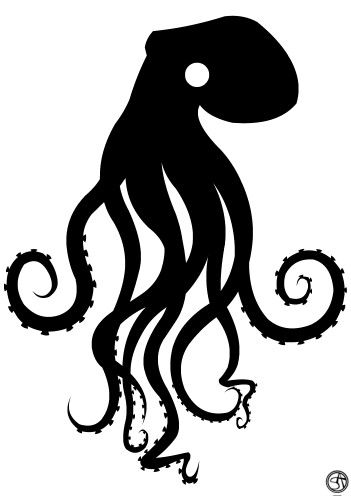 Octo tattoo idea Art Octopus, Octopus Tattoo Design, Octopus Tattoos, Octopus Design, Octopus Tattoo, Octopus Art, Silhouette Stencil, Skull Face, Arte Sketchbook