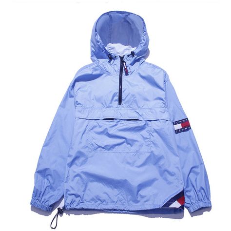 Tommy Jeans Parka Windbreaker Medium Perennial Merchants ($58) ❤ liked on Polyvore featuring outerwear, jackets, tops, coats & jackets, windbreaker jacket, parka jacket, blue jackets, wind jacket and nylon jacket Sporty Blue Hooded Windbreaker, Vintage Blue Windbreaker For Winter, 90s Style Hooded Blue Windbreaker, Tommy Hilfiger Sporty Streetwear Windbreaker, Tommy Hilfiger Windbreaker, Blue Parka, Vintage Blue Long Sleeve Windbreaker, Tommy Hilfiger Jackets, Wind Jacket