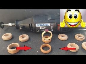 how to make many wooden ring ( very easy ) new - YouTube Wood Rings Diy, Secret Wood Rings, Wooden Rings Diy, Wooden Rings Craft, Wooden Jewelery, Wooden Rings Engagement, Wood Carving For Beginners, Wood Jewelery, Diy Jewelry Rings