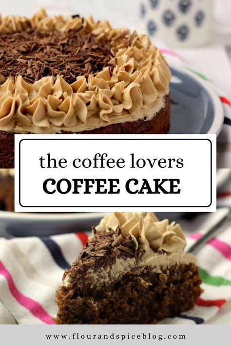 Coffee Cake Birthday Decoration, Coffee Flavor Cake Recipes, Cakes With Coffee In Them, Coffee Flavored Coffee Cake, Coffee Coffee Cake, Coffee Flavor Cake, Coffee Flavored Cake Recipes, Coffee Sheet Cake, Coffee Flavored Desserts