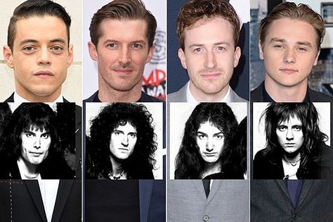 A timeline for the Queen movie 'Bohemian Rhapsody,' including cast and director changes, script details and other facts. Bohemian Rhapsody Cast, Bohemian Pictures, Queen Movie, Bryan Singer, Quotes Queen, Freddy Mercury, Ben Hardy, Rami Malek, Queen Photos