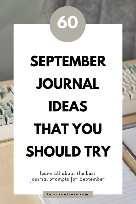 Kickstart your September with these journal prompts for September! Explore back to school journal prompts to reflect on new beginnings. Use monthly journal prompts for September to guide your thoughts and growth. Embrace the season with fall writing prompts and cozy autumn journaling prompts. Challenge yourself with a September writing challenge and dive into creative September writing prompts. These September journal prompts will inspire your writing journey all month long! School Journal Prompts, September Journal Ideas, September Journal Prompts, August Journal Prompts, Autumn Journaling, Monthly Journal Prompts, September Writing Prompts, Back To School Journal, Fall Writing Prompts