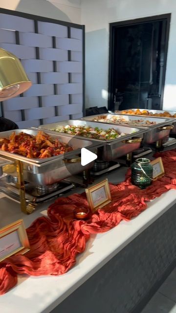 Catered by Chaneice on Instagram: "Elevating events since 2019!🔥♥️ . . #ColumbusChef #CateredByChaneice #Explore #Catering #ColumbusOhio #BookUsForYourNextEvent #614Catering" Fall Catering Display, Dinner Catering Ideas Buffet, Thanksgiving Catering Display, Wedding Catering Set Up, Catering Buffet Table Ideas Decor, Catering Set Up Ideas Display, Food Set Up For Party Buffet Tables, Luxury Catering Display, Catering Set Up