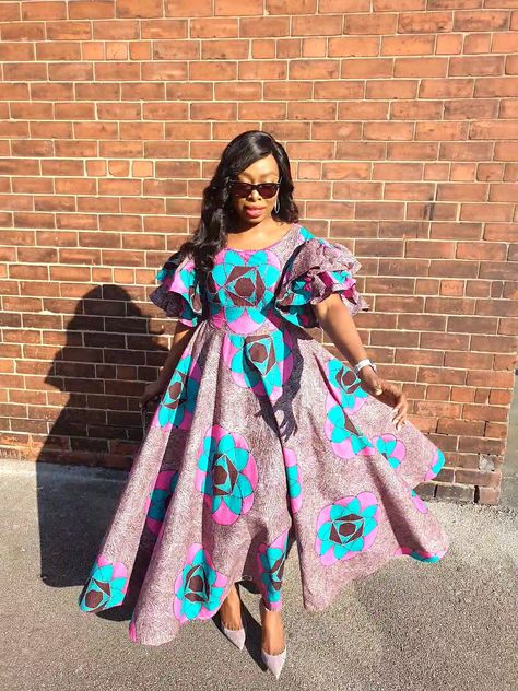 Long A Line Ankara Dresses, African Flare Dresses Ankara Styles, Ankara Maxi Dress Style, Ankara Maxi Dress Classy, Ankara Flare Gown, Maxi Dress Ankara, African Maxi Dress Ankara, African Maxi Dress, Ankara Maxi Dress