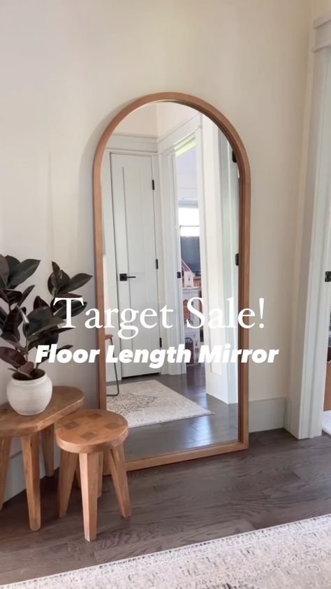 You’re not going to believe this! My Target Floor Length Mirror is on Sale I’ve had this for over a year and still love it so much. This mirror tends to sell out when it’s on sale like this so be sure to grab it while you can! Wooden Arch Mirror, Antique Wood Floors, Wood Floor Mirror, Floor Length Mirror, Hallway Mirror, Natural Wood Flooring, Wooden Arch, Arch Mirror, Length Mirror