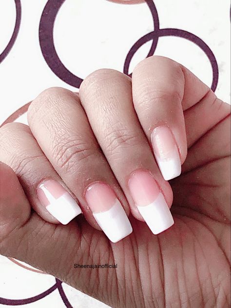 Here is step by step guide to apply fake nail tips How To Apply Fake Nails With Glue, How To Do Gel Nails At Home Step By Step, Diy Fake Nails, Daisy Nail Art, Fake Nail Tips, Acrylic Nails At Home, Kiss Nails, Gel Nail Tips, Nails Tips