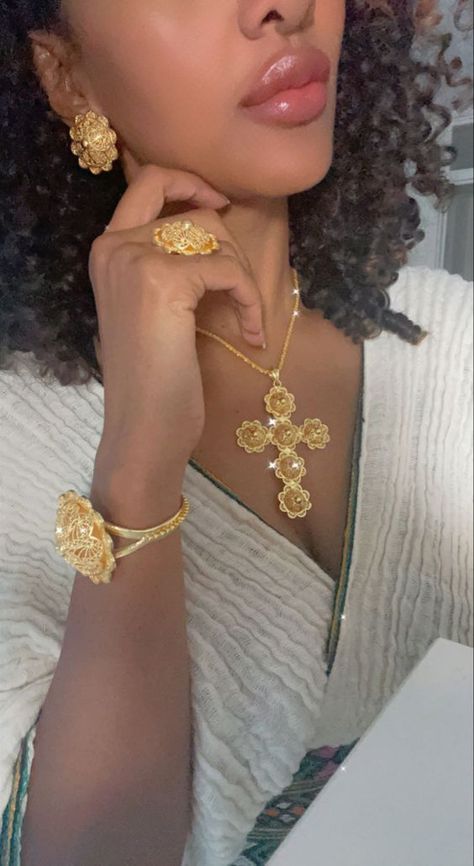 22k gold plated Eritrean Jewelry Gold, Ethiopian Wedding Jewelry, Habesha Jewelry Gold, East African Jewelry, Ethiopian Gold Jewelry, Habesha Gold, Eritrean Jewelry, Habesha Jewelry, Ethiopian Aesthetic