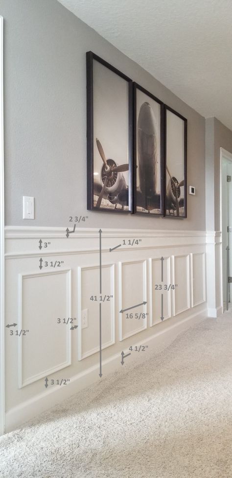 Crown Molding On Walls Bedrooms, Wainscoting Interior Design, Beaded Recessed Panel Wainscoting, Dining Room Wainscot, Half Wall Wainscoting Bedroom, Waterproof Wainscoting Bathroom, Picute Frame Wall, Wainscoting Narrow Hallway, Wainscoting Ideas Great Room