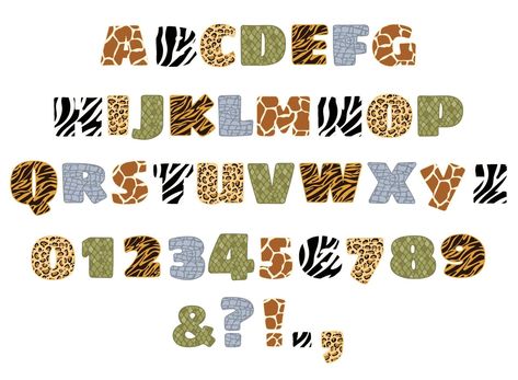 conjunto de alfabeto de letras de la selva Safari Baby Letters, Jungle Alphabet, Deco Jungle, Safari Theme Birthday, Library Activities, Animal Letters, Safari Animal Prints, Abc Letters, Safari Jungle