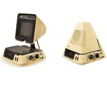 Crt Tv, Portable Tv, Retro Gadgets, First Tv, Gadgets And Gizmos, Retro Futuristic, Prop Design, Vintage Electronics, Retro Futurism