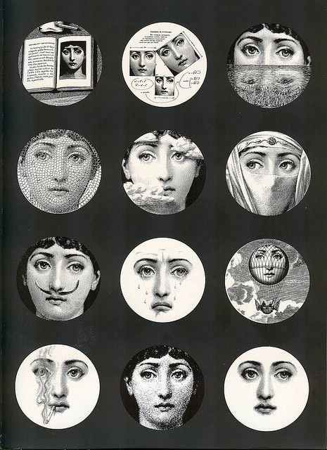 Lina Cavalieri by Piero Fornasetti Lina Cavalieri, Giovanni Boldini, Piero Fornasetti, Italian Painters, Foto Art, Italian Design, Blackwork, Collage Art, Vintage Art