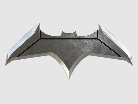 Batarang from Batman Vs Superman Iron Batman, Bat Suit, Batman Wallpaper Iphone, Batman Batarang, Simple Face Drawing, Miya Mobile Legends, Tactical Armor, Batman Armor, Batman Cosplay