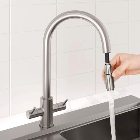 Kitchen Sink Taps, Freezing Cold, Kitchen Mixer Taps, Brass Fixtures, Kitchen Mixer, Sink Taps, Kitchen Taps, Wash Your Hands, Modern Round