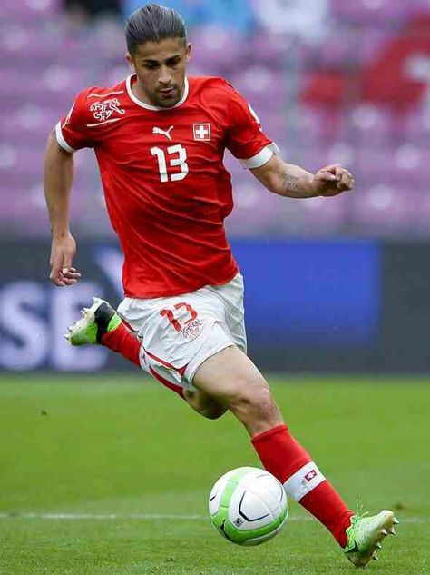 Ricardo Rodriguez of Switzerland in 2016. Ronaldo 9, Ricardo Rodriguez, Cr7 Messi, Messi And Neymar, 2022 Fifa World Cup, Euro 2016, European Championships, Neymar Jr, Fifa World Cup