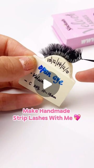 Shelash® - Columbia, SC Lash Supplier on Instagram: "Make Handmade
Strip Lashes With Me🥰🥰

🛍️Product shop on：www.shelash.com
.
.
.
.
.
.
.
.
.
.
.
.
.
#lashes #lashes #lashextensions #volumelashes
#eyelashextensions #eyelashes #lashartist
#lashtech #classiclashes #lashlove
#lashesfordays #hybridlashes
#eyelash #classiclashes #wispylashes
#mmlashes #premadelashfans
#premadefans #easyfan #rapidfans
#eyelashextensionsupplies #easyfanlashes
#easyvolumelashes #volumelash #lashmap
#lashmapping#shelashofficial" Eyelash Extension Supplies, Wispy Lashes, Columbia Sc, Volume Lashes, Lash Artist, Strip Lashes, Lash Extensions, Eyelash Extensions, Eyelashes