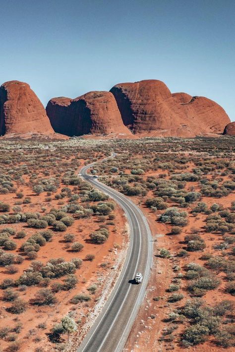 Aesthetic picture of Uluṟu-Kata Tjuṯa National Park. Discover more photos of Luke & Jess with On The Road Again Uluru-kata Tjuta National Park, Uluru Australia, American Desert, Aesthetic Picture, February 9, Epic Journey, On The Road Again, Geology, On The Road