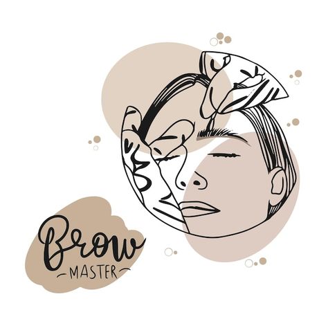 Eyebrows Logo, Eyelash Lift And Tint, Makeup Logo Design, Eyebrow Lift, Handwritten Lettering, Hair Salon Logos, Eyebrow Design, Brow Stylist, Makeup Logo