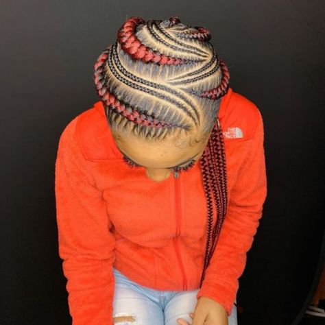 Braids Thick, Easy Natural Hairstyles, Latest Braided Hairstyles, New Hair Trends, Feed In Braids Hairstyles, Goddess Braids Hairstyles, African Hair Braiding Styles, Braided Cornrow Hairstyles, Stitch Braids