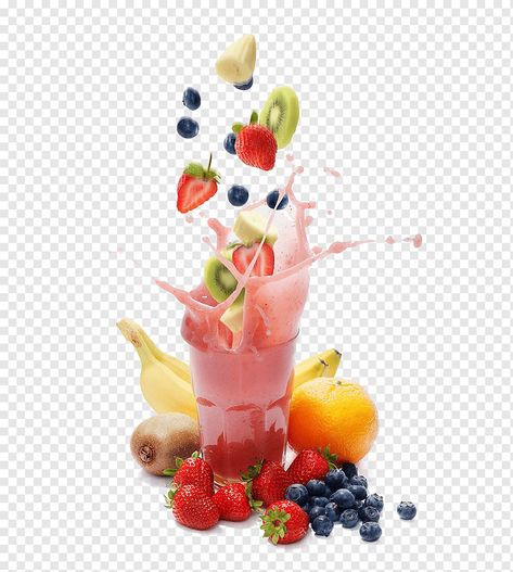 Apple Juice Smoothie, Frozen Yogurt Smoothie, Orange Juice Smoothie, Health Shakes, Juice Menu, Strawberry Png, Food Illustration Design, Cocktail Juice, Strawberry Drinks