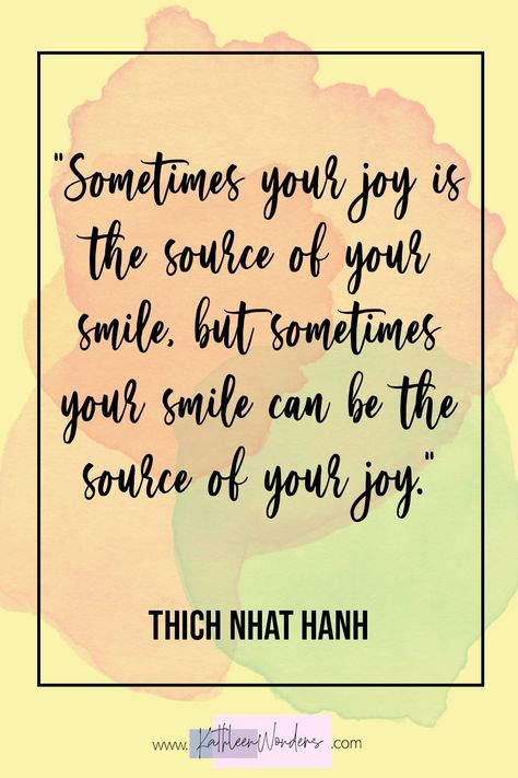 Mood Booster Quotes, Doing Your Best, When You Smile, Mood Boosters, My Mood, Thich Nhat Hanh, Mood Boost, Breathing Techniques, Feeling Down