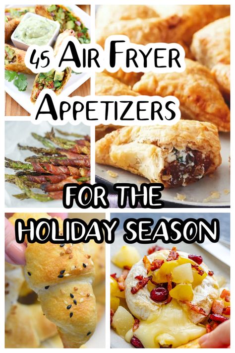 No need to stress over the holiday appetizers. No oven space needed. Save that oven space and use your air fryer to get the snacks and appetizers prepared. Using the air fryer will get your appetizers done quicker and most likely with less fat/calories since you need less oil. Thanksgiving Appetizers Air Fryer, Air Fryer Hors D’oeuvres, Appetizers In Air Fryer, Easy Air Fryer Appetizers, Air Fryer Appetizer Recipes, Appetizers Air Fryer, Sides Air Fryer, Fried Mac And Cheese Balls, Appetizers For Christmas