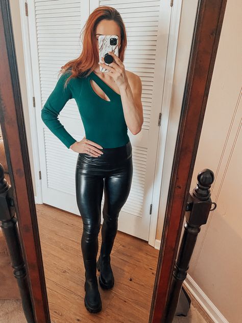 Vegan Leather Leggings, Army Women, Shiny Clothes, Muscle Girls, Black Vegan, Shop The Look, Faux Leather Leggings, Girl Next Door, Dress And Heels