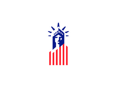 AMERICAN DREAM American Logo Design, Logo Types, Liberty Logo, Multinational Companies, Smart Logo, American Logo, Branding Identity Inspiration, Design Desk, Trendy Logos