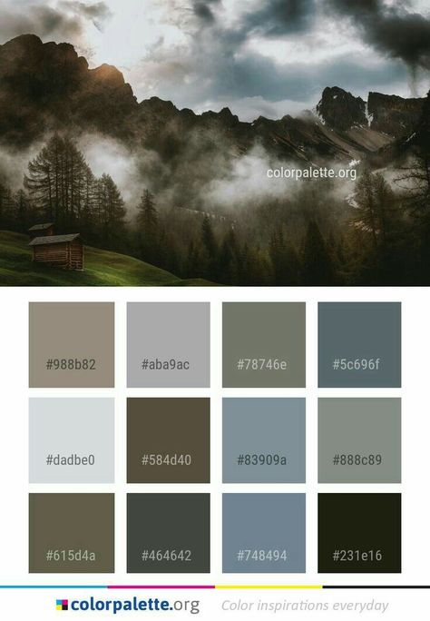 Home Nature, Create Color Palette, Colors Inspiration, Sherwin Williams Colors, Sky Nature, Theme Color, Color Palette Design, Color Harmony, Paint Colors For Home