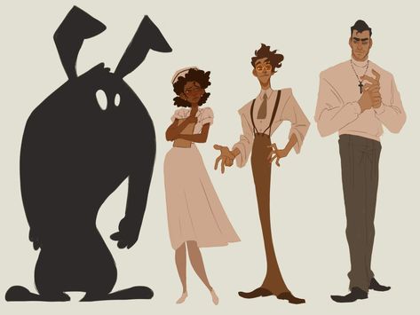 1960s Character Design, 1940s Character Design, 1920 Character Design, 50s Character Design, 1950s Character Design, Italian Character Design, 1920s Character Design, Shape Language Character Design, Character Lineup